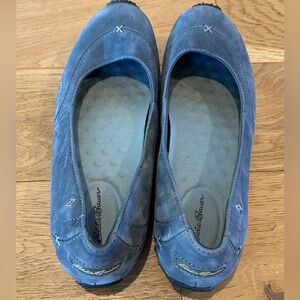 Eddie Bauer Women's Casual Blue Flats